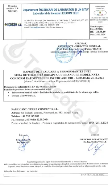 Certificare Soba Nata